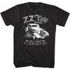 ZZ Top Eliminator Car Men's T Shirt Texicali 1969 Art Rock Band Top Live Concert