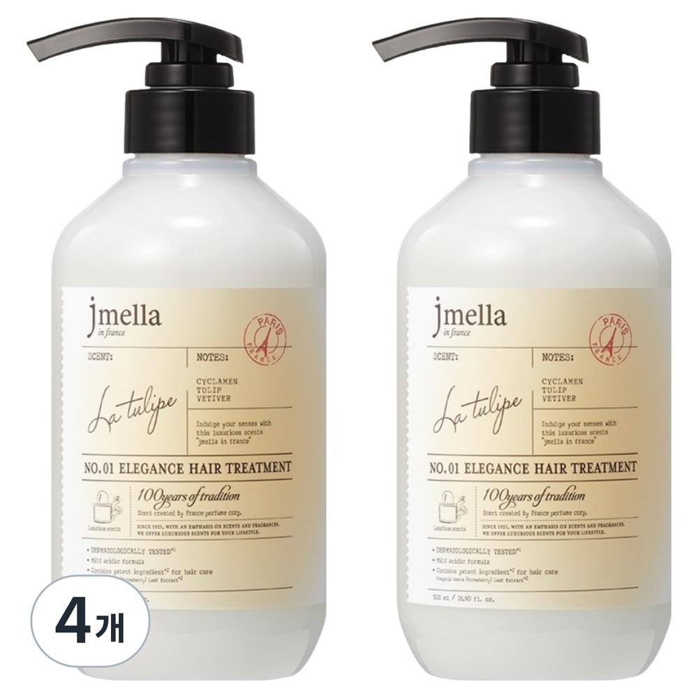 J.Mela in France Elegance La Tulipe Hair Treatment 4 pcs 500ml