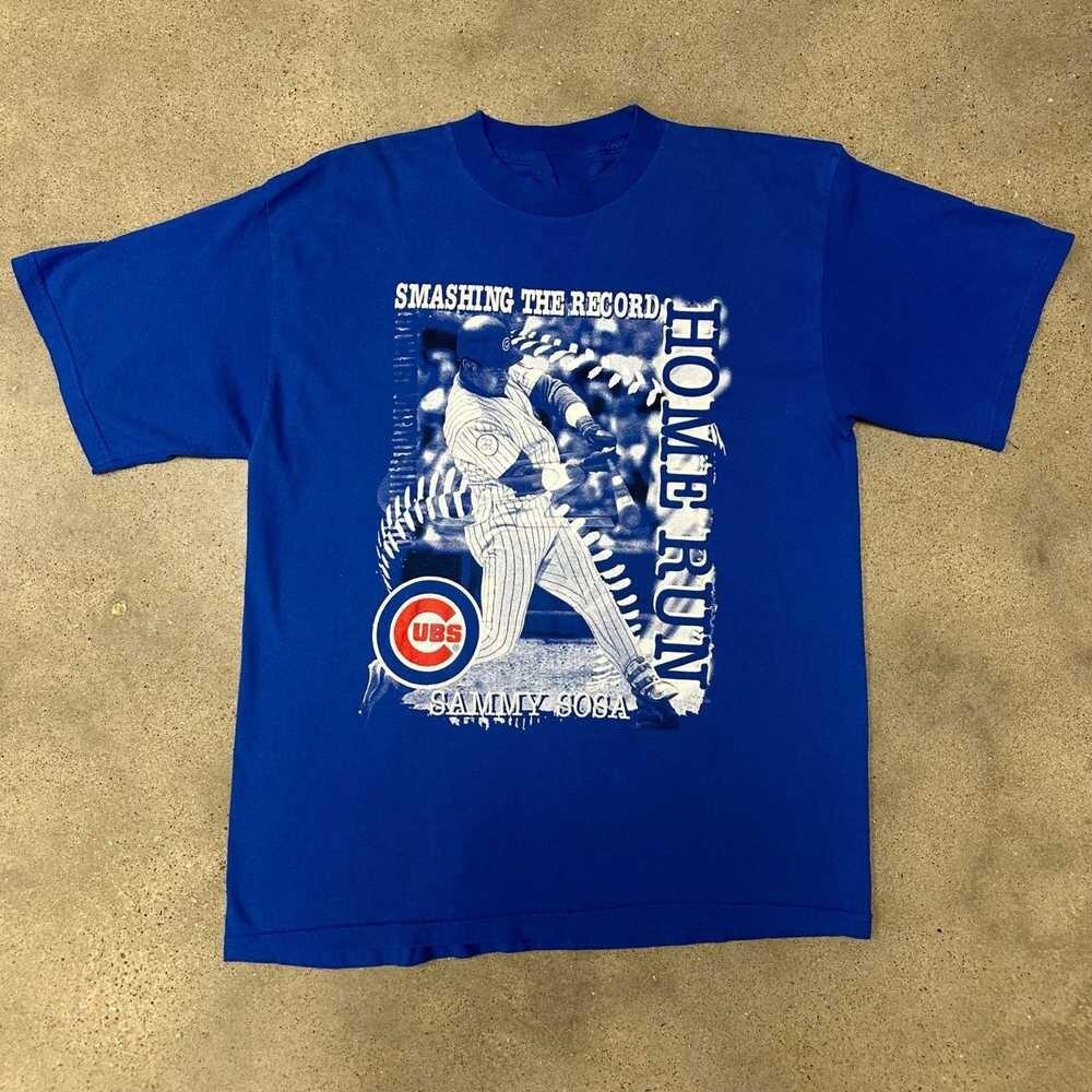 Vintage 1998 Sammy Sosa Chicago Cubs Unisex Cotton T-shirt All Sizes LI1457 Unisex T-Shirt M