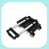 Aluminum Alloy Foldable Student Backpack Trolley with Universal Wheels