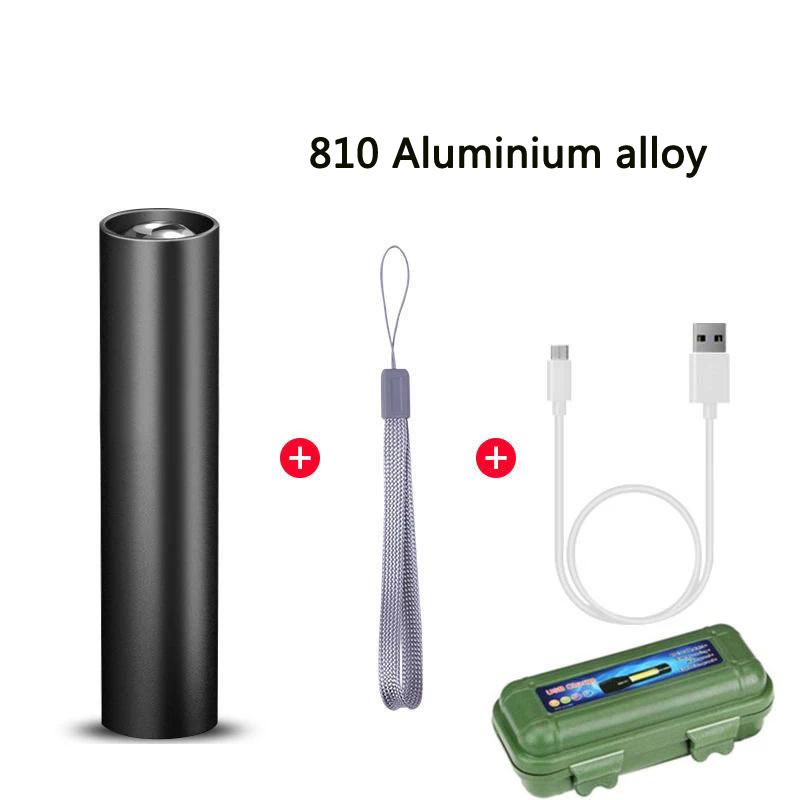 Outdoor Mini High-intensity Flashlight Home Rechargeable Multi-purpose Long-range Ultra-bright Convenient To Carry