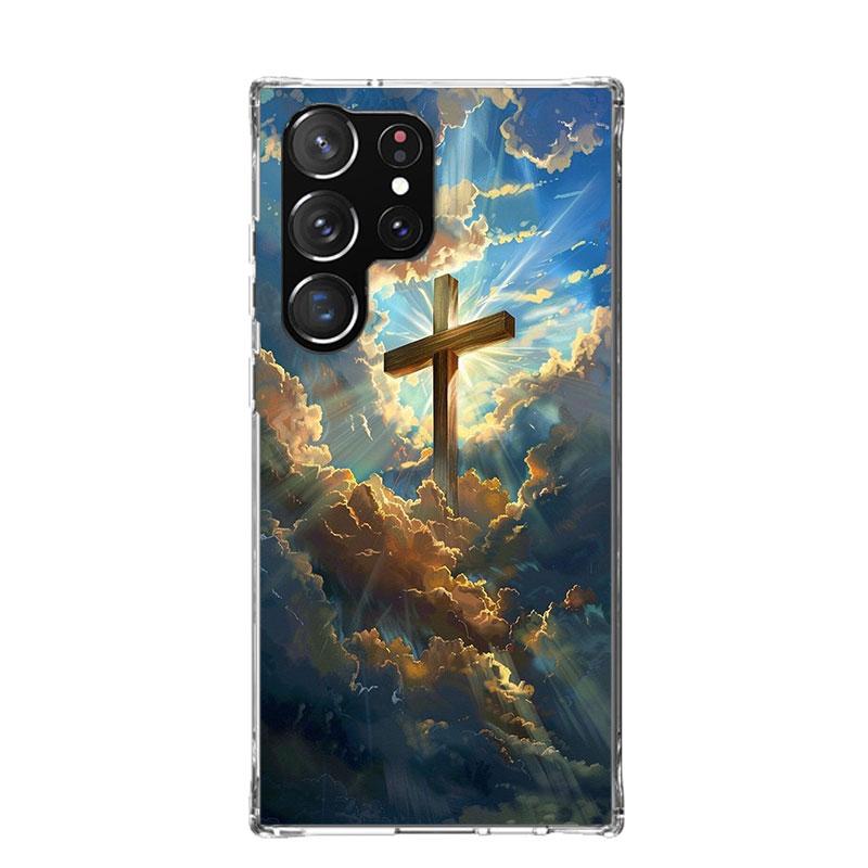Jesus Bible Phone Case For Samsung Galaxy S26 S25 Edge S24 S23 FE S22 Ultra S21 Plus S20 + Fundas Cover Coque Galaxy S25 S24 S23