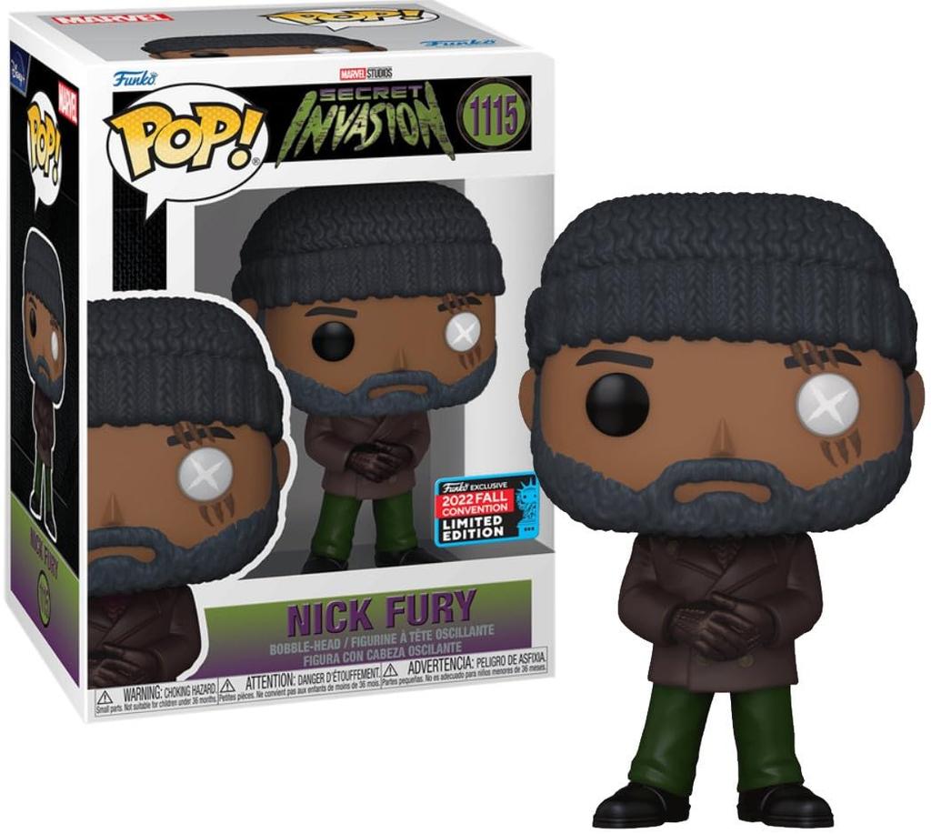 Funko Pop! Marvel Comic-Con Nick Fury Figure