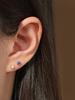 14K Oasis Star Piercing Earrings
