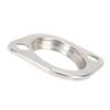 3in Collector Flange with Gasket Stainless Steel High Temperature Resistant for Test Tubes Exhaust Systems