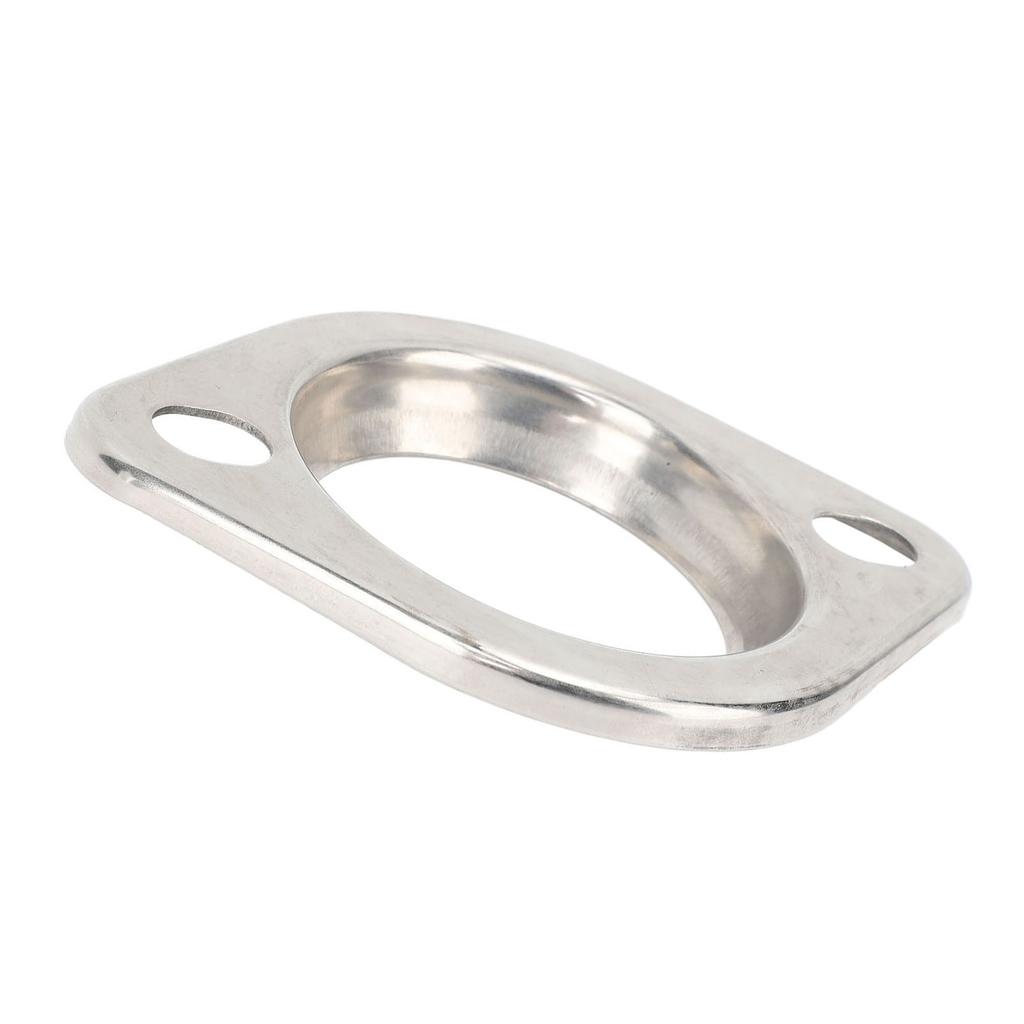 3in Collector Flange with Gasket Stainless Steel High Temperature Resistant for Test Tubes Exhaust Systems