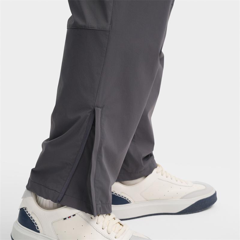 New FILA Casual Pants Men's Bamboo Charcoal Gray F11M435802FDY