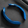 Suede Leather Car Steering Wheel Anti-slip Cover For BMW 1 2 3 4 5 7 Series M E46 E36 E34 F10 E90 F30 E60 F30 E53 E30 Accessory VT1