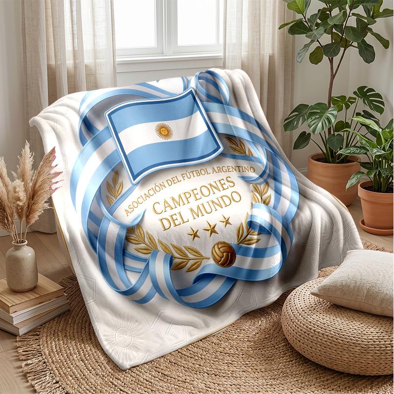 Coperta in Flanella Stampata Calda e Morbida Amica della Pelle Decorativa per Divano Letto Uso Quotidiano