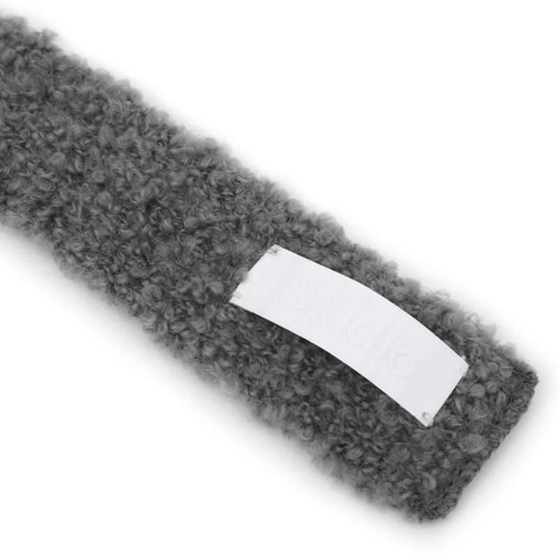 UNDERCONTROL studio LINE MUFFLER / MOHAIR BOUCLE / CHARCOAL