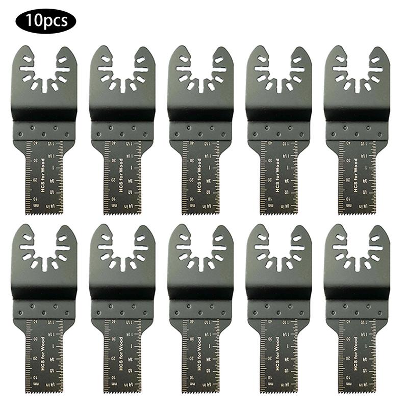 10Pcs Multifunction Oscillating Saw Blade Blade Set Universal Cutter Renovator Power Tool Accessories