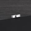 Glanzende Titanium Stalen Gepersonaliseerde Ring voor Mannen - Kleurvast, Trendy, Eenvoudige Mode Sieraden voor de Wijsvinger