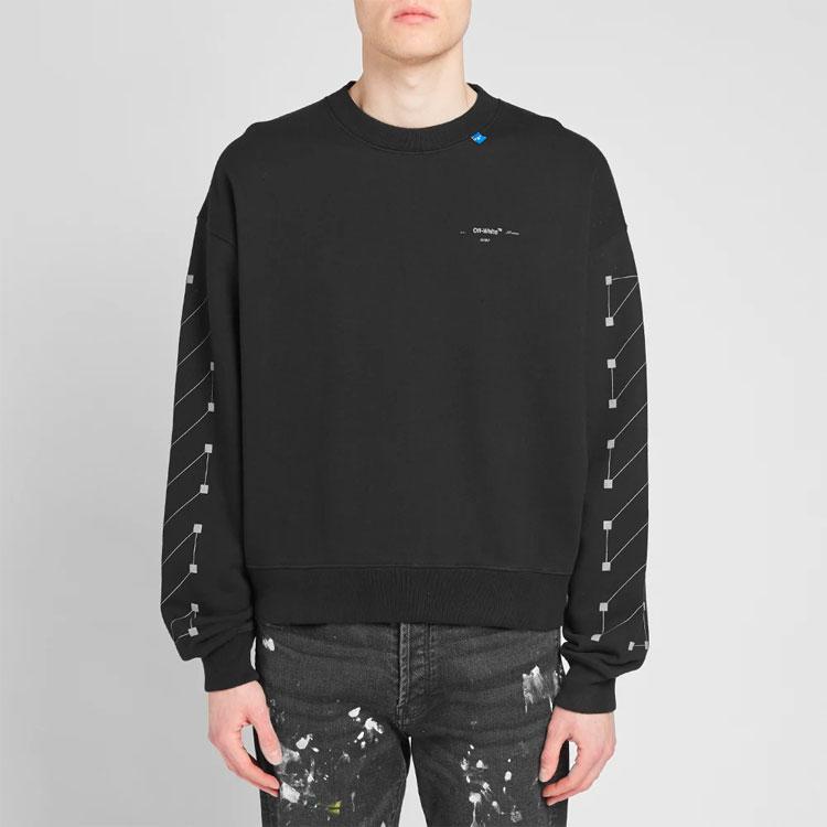 OFF WHITE Diag Backbone Sweatshirt OMBA035E19E300011091