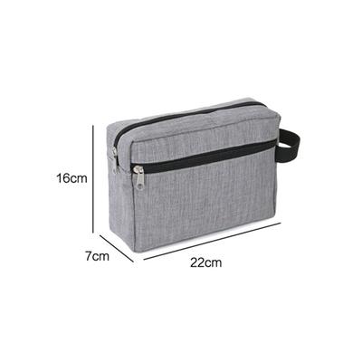 Bolsa de viagem masculina e feminina, lavagem dupla, à prova d'água, dobrável, armazenamento de cosméticos