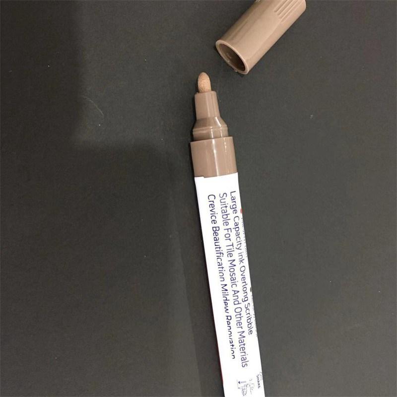 Marker Grout Pen Badrumssanering Sömreparationsverktyg Vit vattentät kakel Golv Kakel Väggsöm Penna