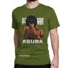 Funny Tokita Ohma You Wanna Fight Too Kengan Ashura T-Shirts For Men Harajuku Oversized T Shirt Boxing Fighter Graphic Tees