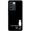 For Vivo V27E V2237 V27 Pro V2230 V 27 Case TPU Soft Silicone Marble Cat Shockproof Cases For Vivo V27 5G V27Pro Bag Funda Cover