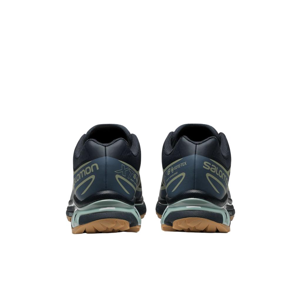 SALOMON XT-6 GORE-TEX Carbon Desert Sage Unisex Sneakers Grey Bering-Sea L47291800