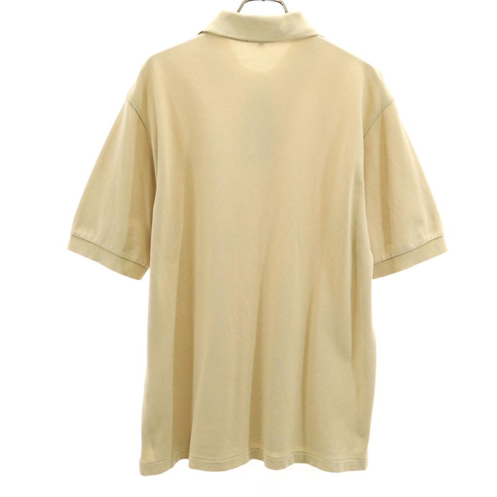 PEARLY GATES made in Japan golf Short sleeve Polo shirt 2 beige Fawn Men's Used