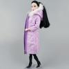 Lila warmer langer Wintermantel für Barbie-Puppen-Outfits, Kleidung, Hoodie, Parka für 1/6 BJD-Puppenjacke, 1:6 Puppenzubehör, Spielzeug