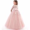 Sommer Langarm Mädchen Party Kleid Hochzeit Kleid Kinder Kleider Für Mädchen Kinder Abend Spitze Prinzessin Kleid