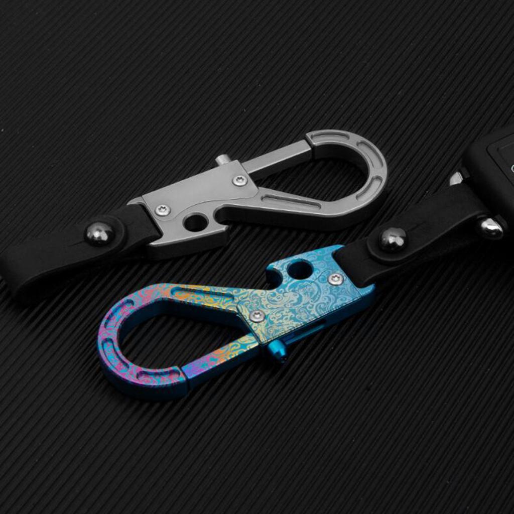 Small Heavy Type Keychains Clip Prevent Loss Quickly Release Keychains for Outdoor Activity