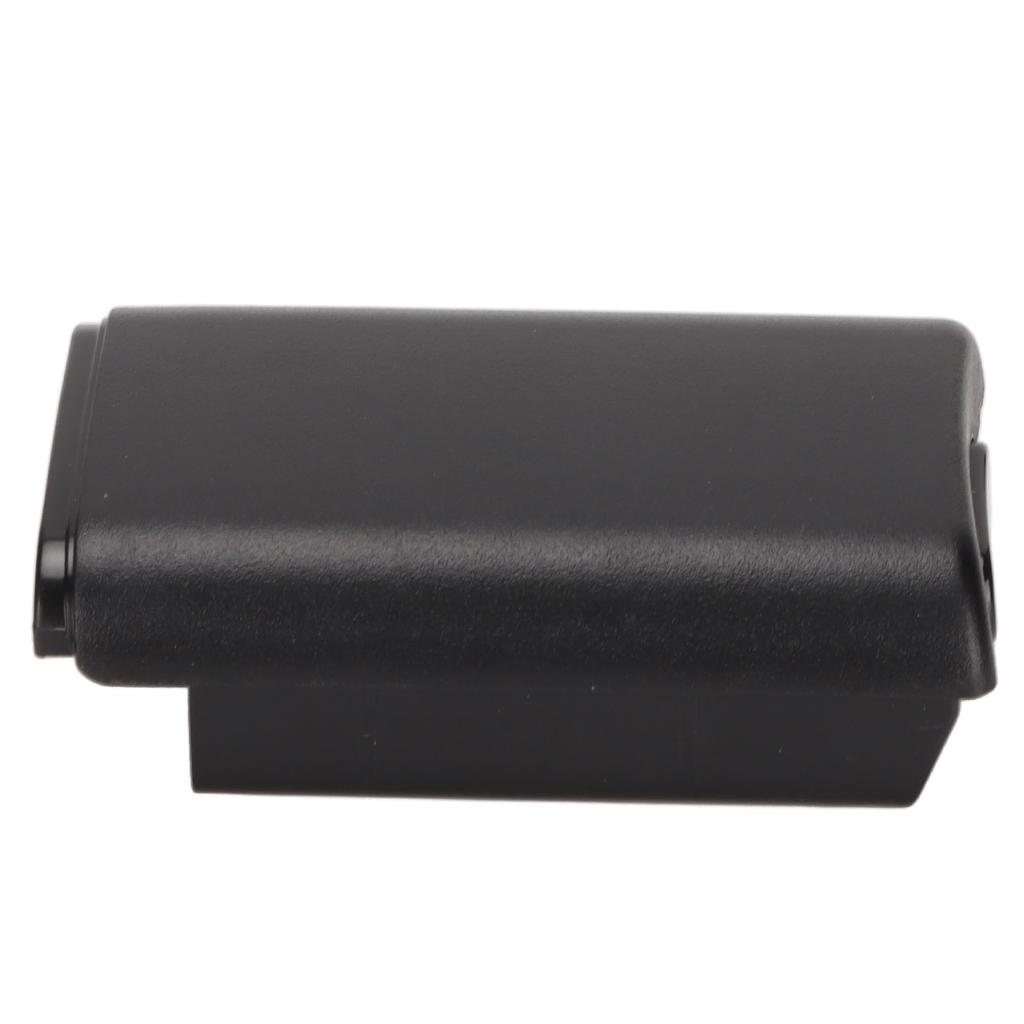 Wireless Controller Battery Cover Wear Resistant Replacement Battery Shell Case for Xbox 360 Black
