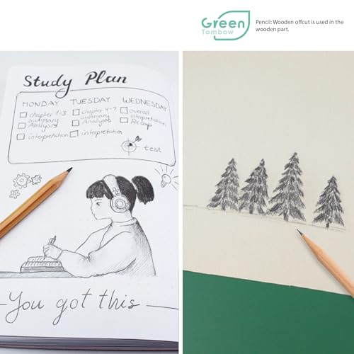 Tombow Pencils, Ki Monogatari Series, 2B, 1 dozen (LA-KEA2B)