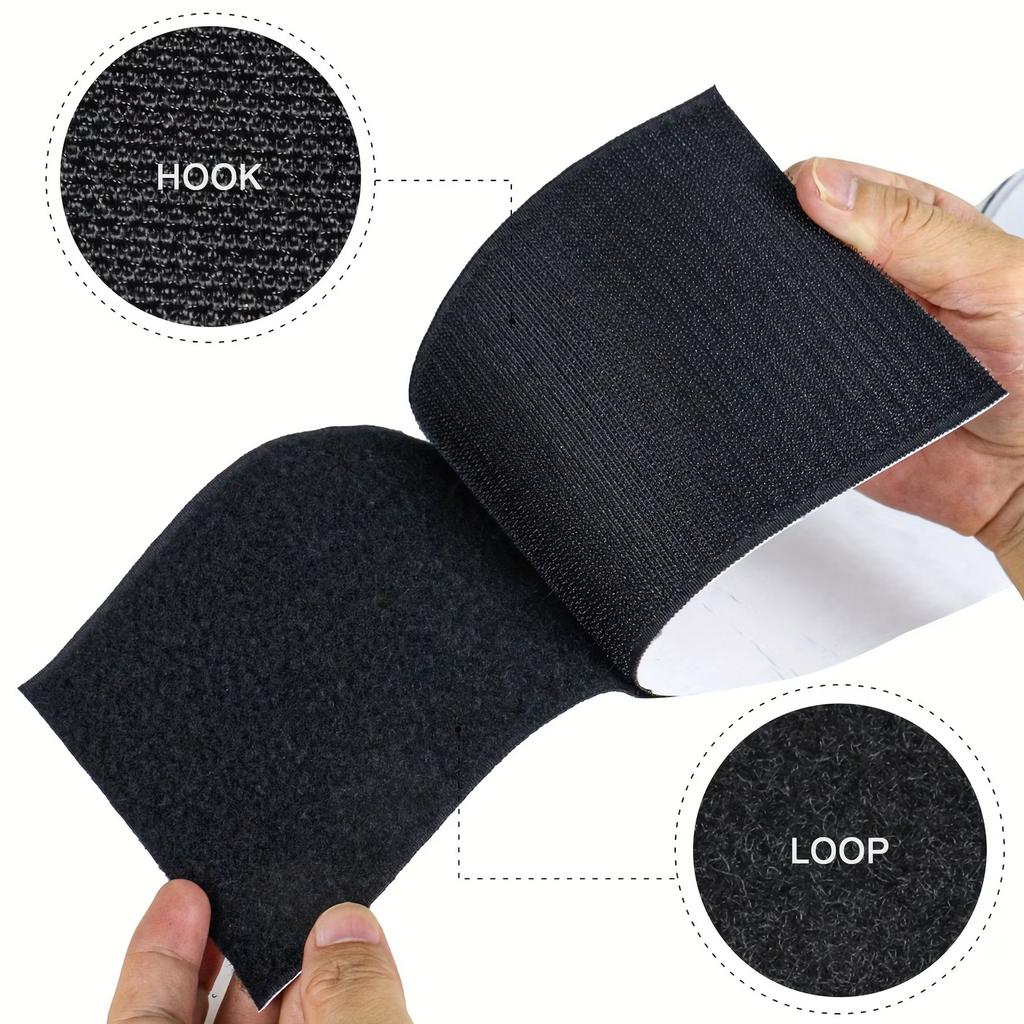 1pc 10cm×1m/2m/3meters Couch Cushion Non Slip Pads to Keep Couch Cushions from Sliding, Hook and Loop Tape