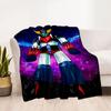 Giant Robot Adventure Flannel Blanket-Soft and Suitable for Sofas,Beds,Offices,Travel,All Seasons,Great Gift for Holidays and Birthdays.
