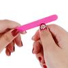CR Store 100Pcs Double-Sided Disposable Nail Home Beauty Salon File Emery Shaping