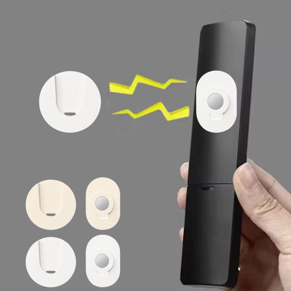5 Set Punch Free Remote Control Magnetic Sticker Plastic Strong Magnetic Hooks  Office