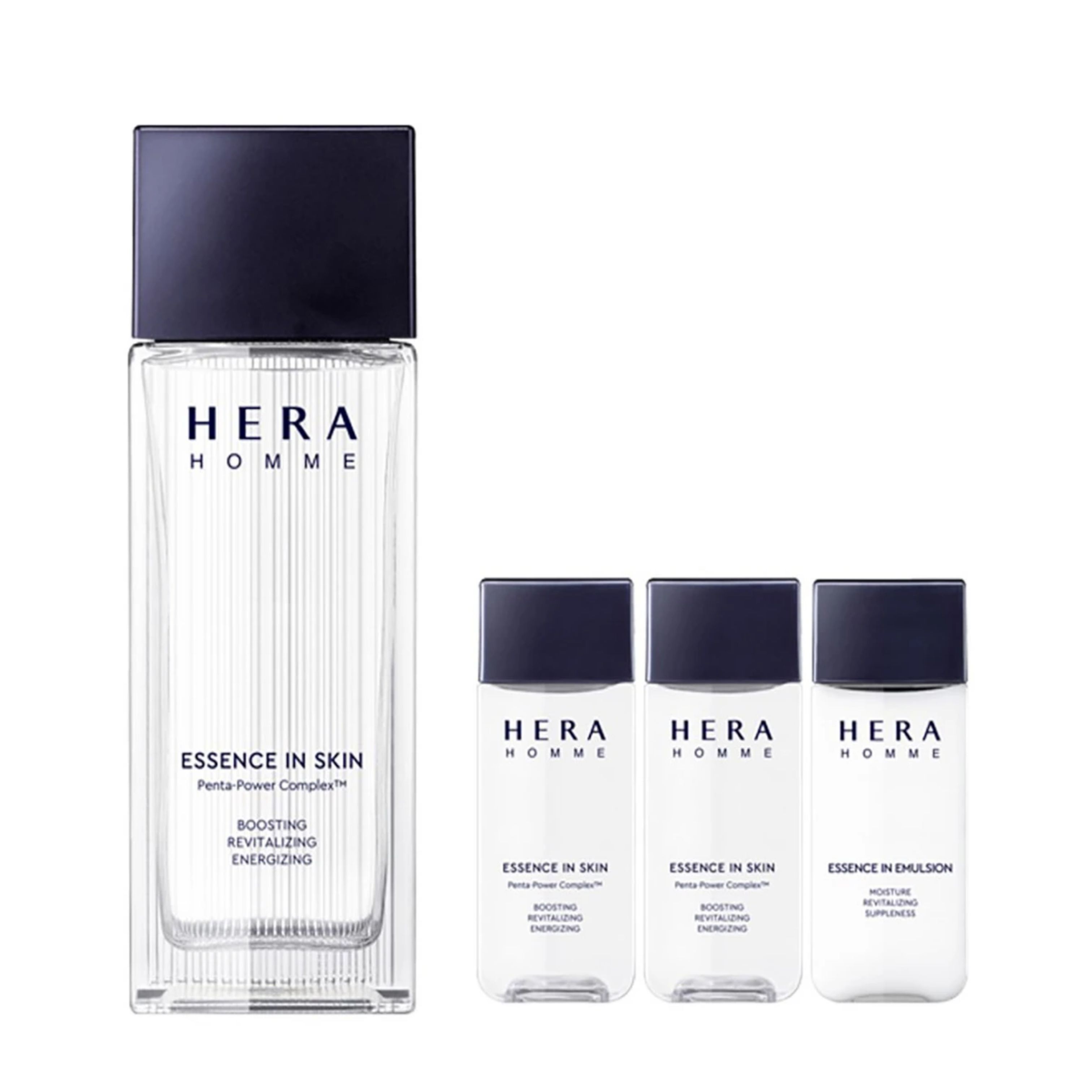 HERA Homme Essence In Skin Set (Skin 125ml + 20ml x 2 + Emulsion 20ml)
