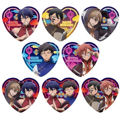TV-Anime [Tougen Anki] 2. Auflage Herzförmige Dosen-Anstecker [Insgesamt 8 Arten, zum Sammeln] 8er-Box