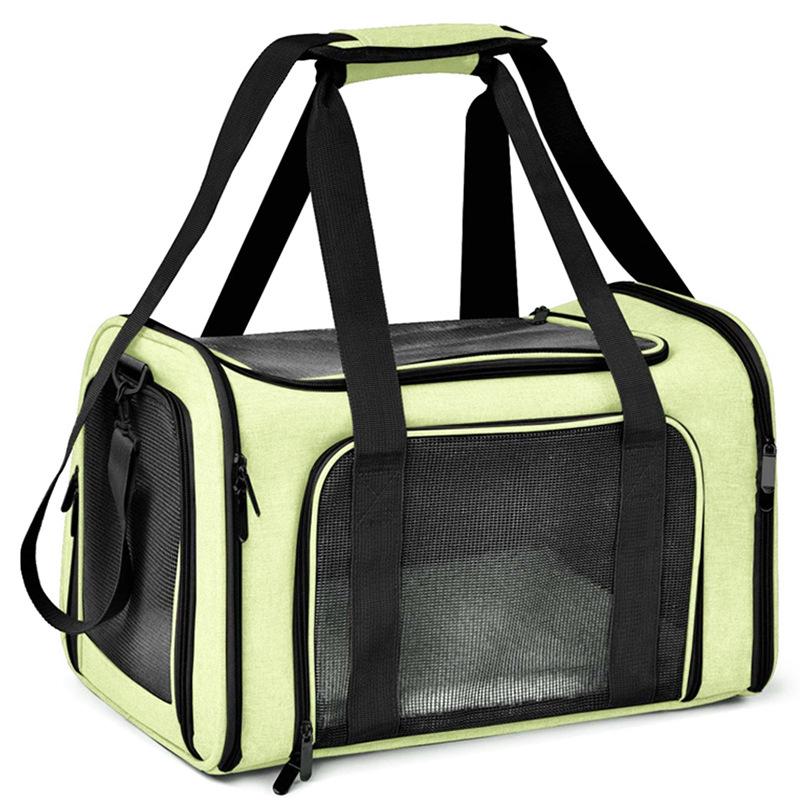 Borsa Portacani Morbida Zaino per Gatti Portacani da Viaggio per Cani Approvata dalla Compagnia Aerea Trasporto per Cani Gatti Piccoli da Esterno