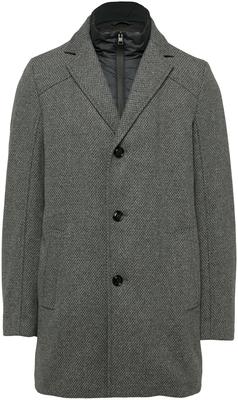 S.Oliver Mantel für draußen grau schwarz 95P1