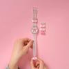 Swatch STAR MOM Gent SO28Z108 Transparent Wristwatch