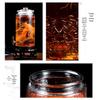 Flower Poem Glass Fermentation Jar with Faucet