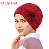 Elegant Lace Hollow Out Womens Floppy Hat With Flower Decor For Summer Fashion