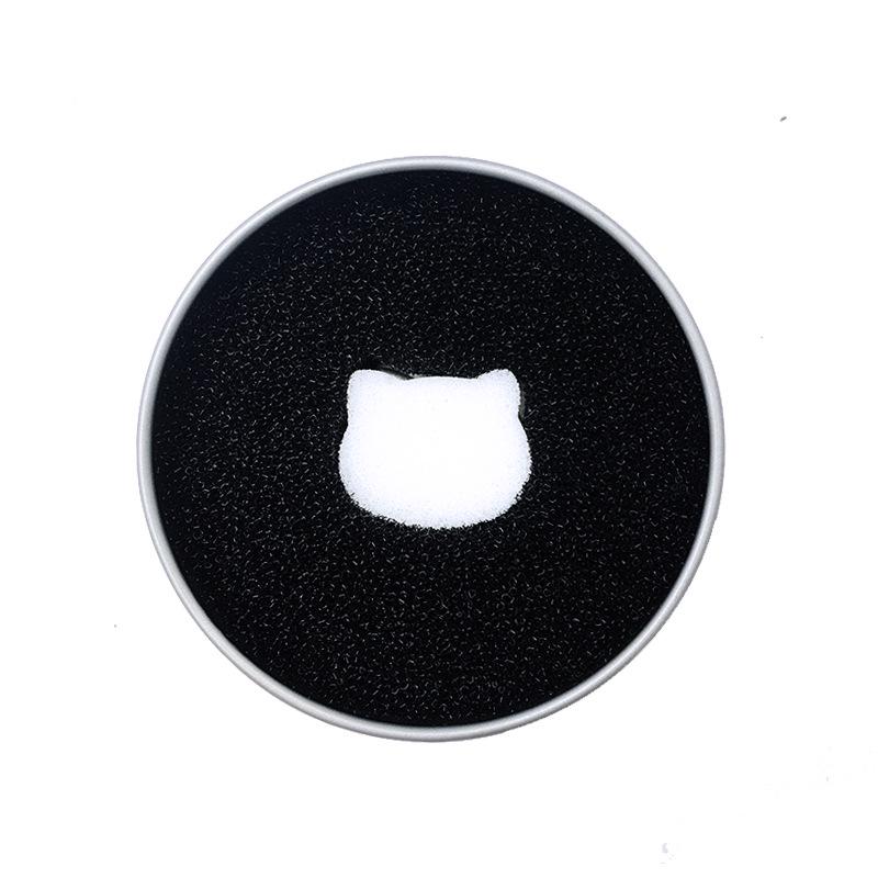 Suxi Makeup Brush Cleaner Box - Eyeshadow Brush Dry Cleaning Sponge