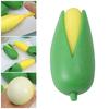 Simulation Peeled Banana Squeeze Toy Stretchy Slow Rebound Corn Fidget Toy Portable Simulated Fruit Vegetable Sensory Toy