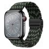 Geflochtenes Solo Loop-Armband aus Nylon für Apple Watch Band Ultra2 49 mm 9 8 7 41 mm Metall-Magnetarmband 45 mm 6 5 4 SE 44 mm verstellbarer elastischer iWatch-Gurt