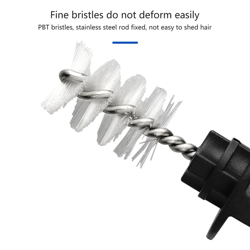 10pcs Beer Plug Tap Brush Beer Tap Plug Brush Beer Faucet Tap Cleaning Brushes Faucet Plug Brush for Bar Home Use