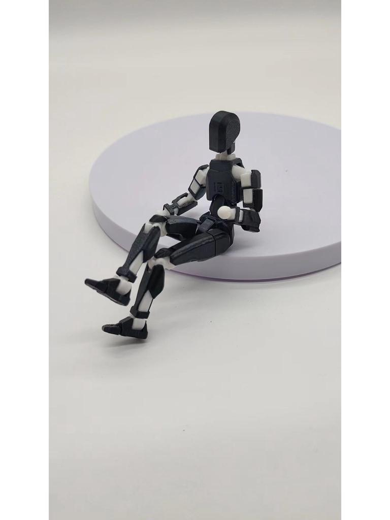 3D Printed 13-Joint Movable Mannequin Doll - DIY Full Body Decompression Ornament Figurine