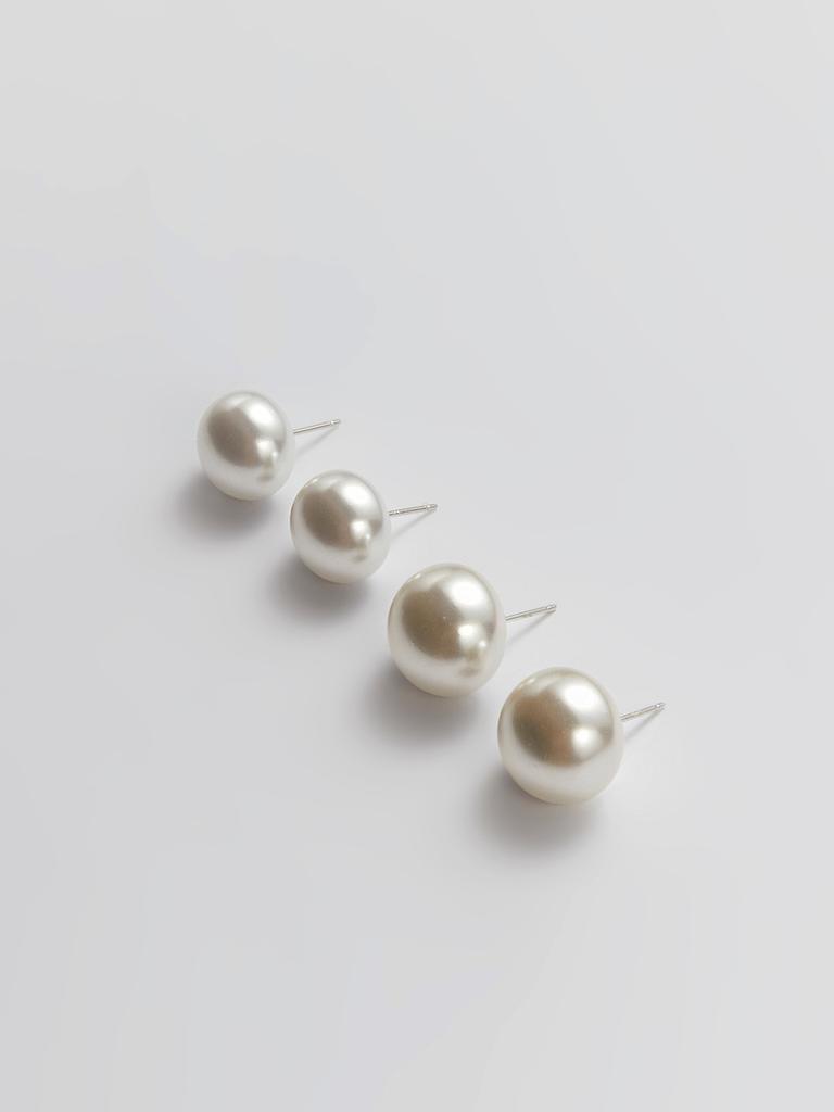 Hei Pumpkin Pearl Earring (14Mm/16Mm)