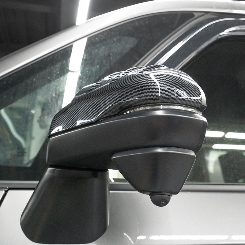 Carbon Fiber Rearview Mirror Cover for Honda STEPWGN RP8 - Anti-Scratch Protection