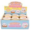 Nuovi Palline Antistress Morbide Colorate Giocattoli Sensoriali Lampeggianti Simulazione Squishies Panino Con Vaporella Palla di Plastilina da Spremere Regali