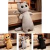 Purr-fect Soft Cat Plush Pillow Toy Decoration Gift For Kids Bedroom Sofa