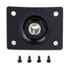 2 Piezas Jack de Entrada Metálico 1/4 de Pulgada Piezas de Guitarra Reemplazo Placa de Jack de Salida Guitarra Eléctrica