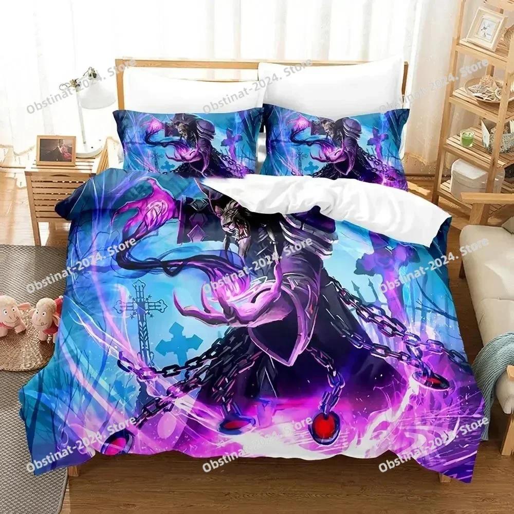 Hearthstone Heroes of Warcraft Bedding Set Printed single Comforter Quilt Duvet Cover Pillow Case 3 Pieces Sets Kids Adult Size